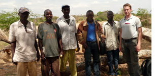 Team Africa Wood Grow Roeland en team AWG